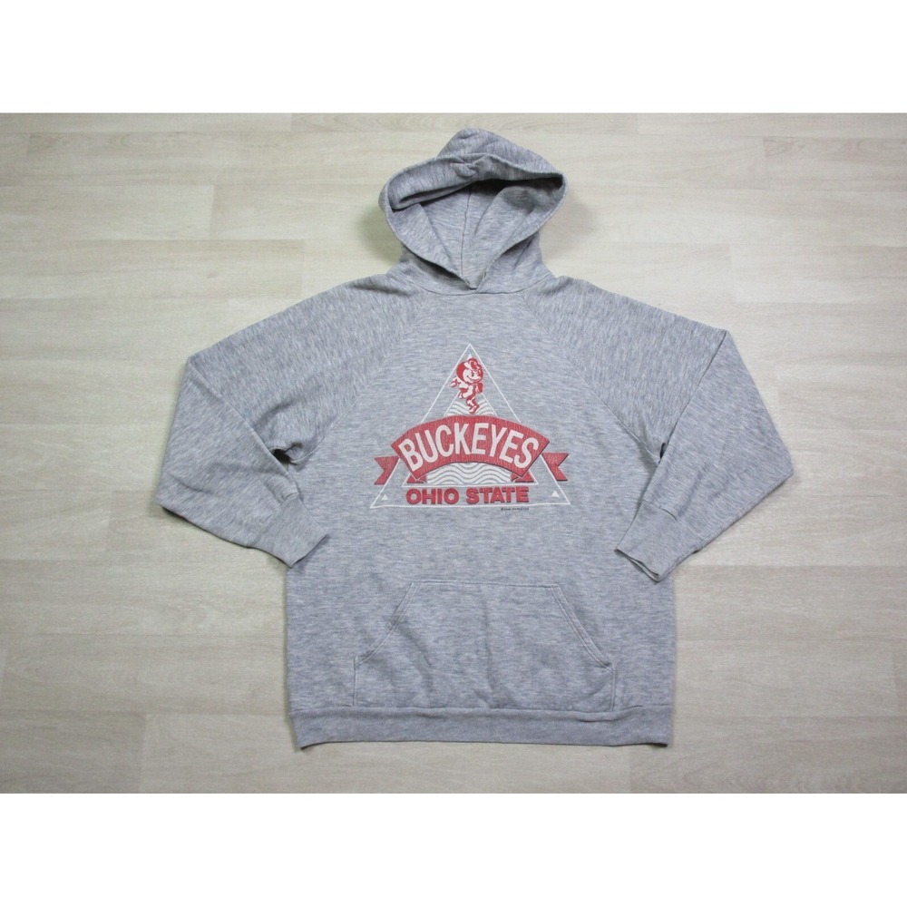 Vintage Ohio State Buckeyes Hoodie Sweatshirt Men's (L) Signal Sports USA Brutis